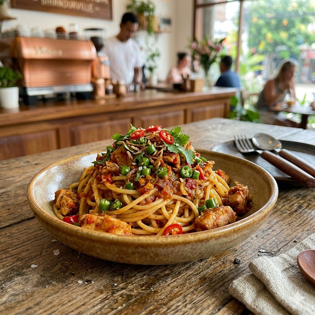 Spaghetti Rica-Rica